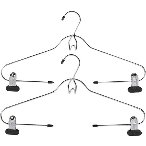 2 Cintres Métal Ultra Fins Pour Couronne De Porte (13 Cm) - Pour Noël, Halloween, Automne - Argent, Or Ou Blanc - 4