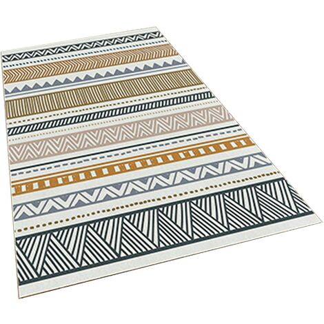 Tapis Polyester Imprimé 80x120 Cm – Lavable 30-40°C, Antidérapant, épais 850g/m², Design Unique