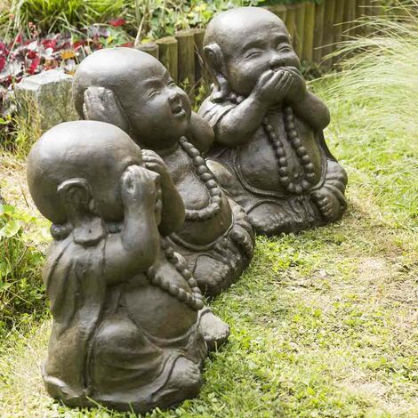 Jardin Zen Bouddha Sur Un Plateau Avec Décorations - Statue - Objet à poser  BUT