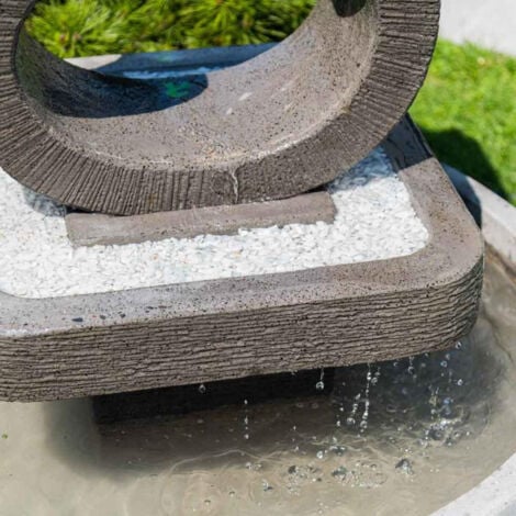 Fontaine jardin flamme 160 cm