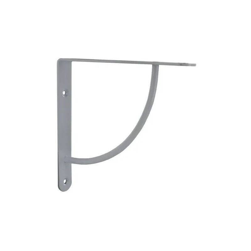 Consola Bip bop 230x230mm, acero y epoxi blanco brillo.