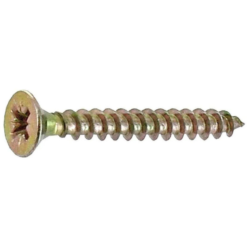 Tornillos de cabeza avellanada Pozidriv ABI 6x90 para aglomerado, 4 uds.