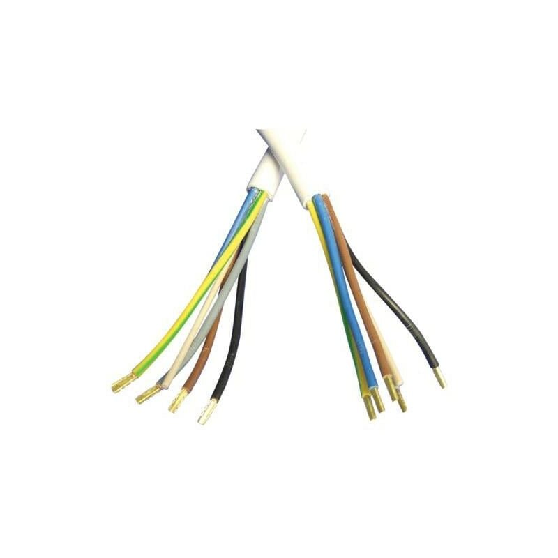 Cable de alimentación 1.20m 5x2.5mm Aswo