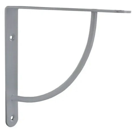 Consola Bip bop 230x230mm, acero y epoxi blanco brillo.