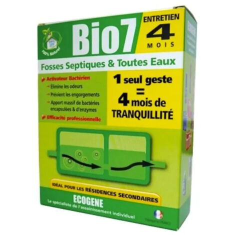 BIO7 Mantenimiento cuatrimestral de todas las fosas sépticas.