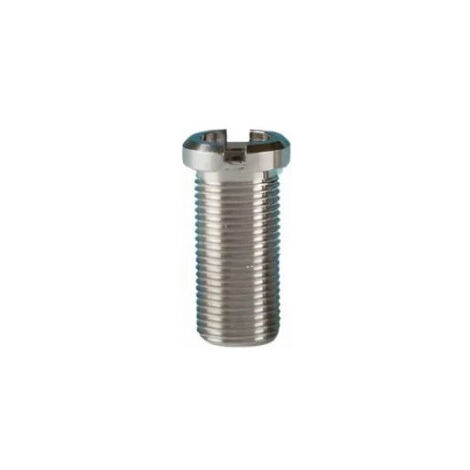 Tornillo sólo para desagüe de fregadero de acero inoxidable, diámetro 12 mm, altura 20 mm