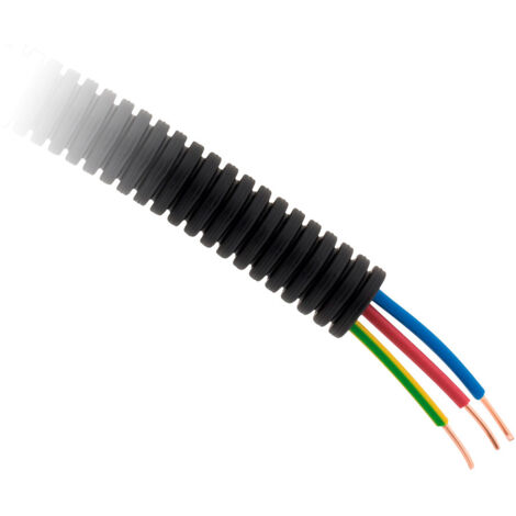 Vaina ICTA, precableada 16 mm, 3 hilos 3G 1,5 mm rollo de 25 m, tira hilos