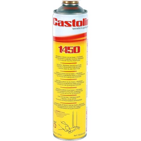 Cartucho de oxígeno de gas propano para soldadura - CASTOLIN