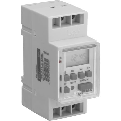 Reloj digital modular