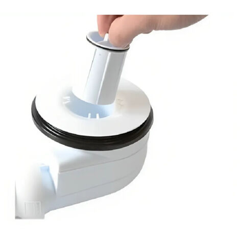 Bandeja Rosada Para Desagüe TURBOFLOW TB90 - Diámetro Exterior 11 Cm, Interior 4 Cm - Recoge Agua En Duchas O Lavabos