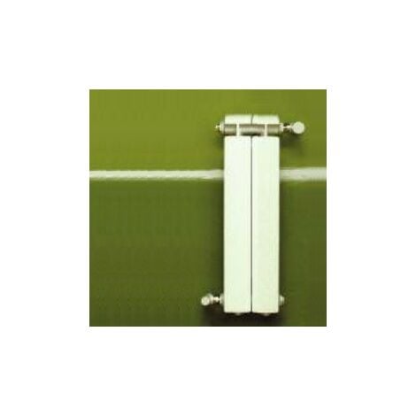 Radiador de calefacción central KLASS 800 blanco de 2 piezas de aluminio fundido 324w
