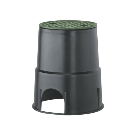 GARDENA Arqueta de riego circular 1 vía y válvula de 24 V (01290-20)