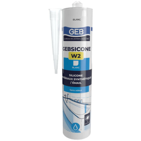 Gebsicone W2: cartucho de 310 ml, blanco