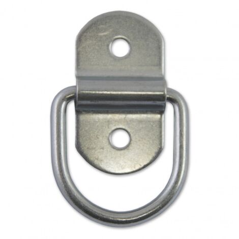 Anillo de amarre con pasador, diámetro 5,5 mm, plano 32X58 mm, 2 piezas