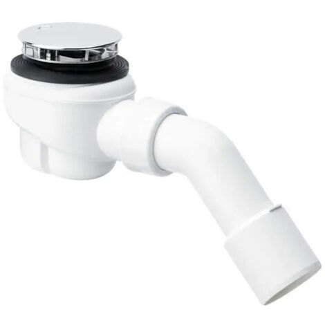 Desagüe de ducha atornillable horizontal Domoplex para orificio de 52 mm.