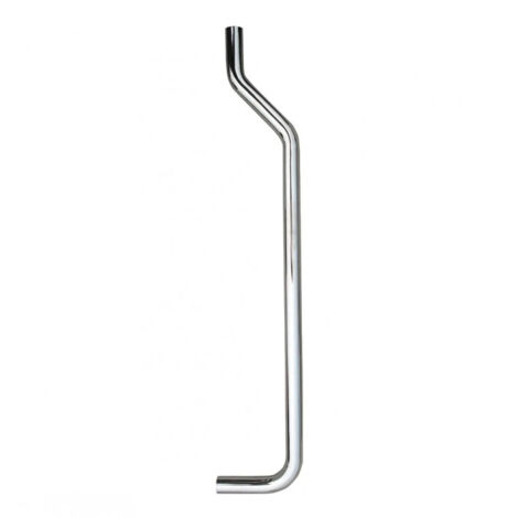 Tubo acodado de latón cromado Ø 28 mm para PRESTO 1000 y 1000 XL (1/2)