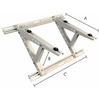 Soporte unidad exterior aire acondicinado 450mm / 120kg inoxidable