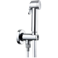 Set de ducha higiénica de inodoro de pared con tope