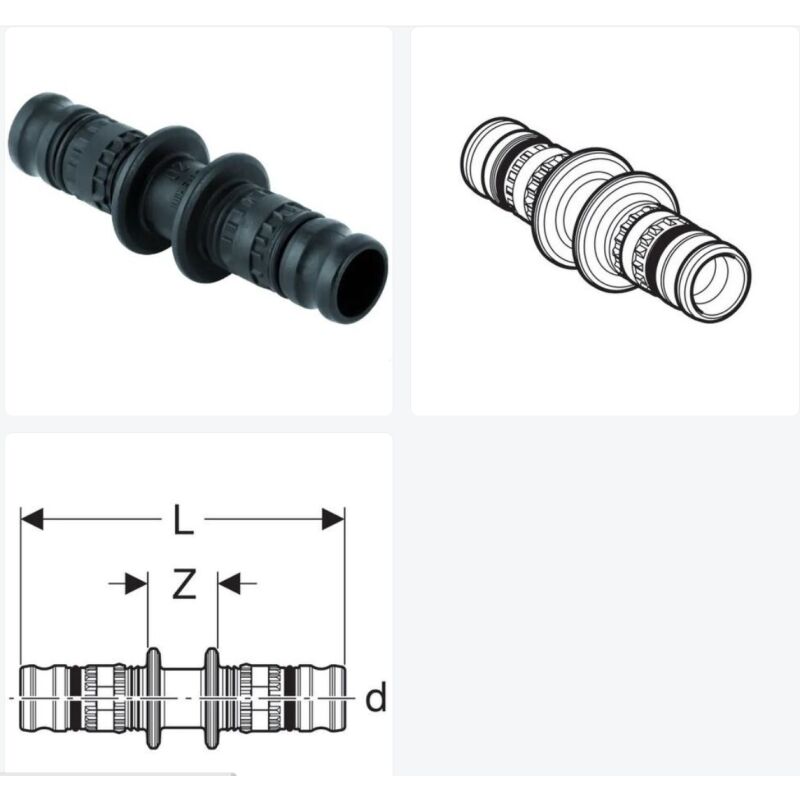 Geberit 623.505.00.5 Manchon Mepla Ø26mm