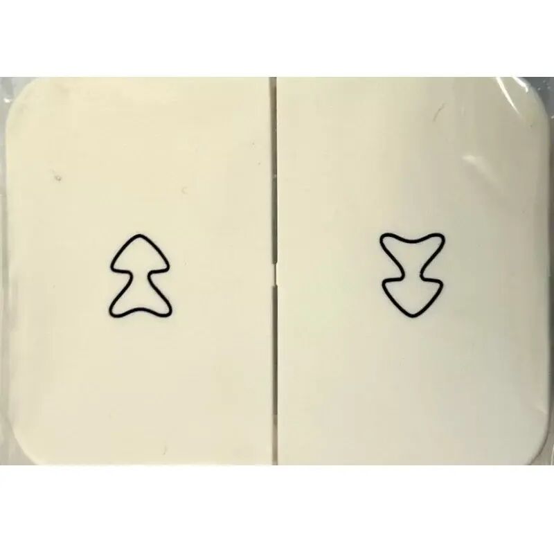 Interrupteur Double Legrand Sagane Metalide 87407 - Pour Volet Roulant Et VMC - Neuf