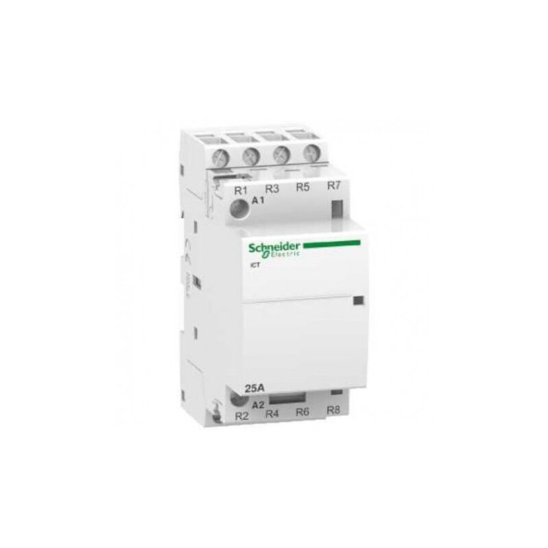 Schneider A9C20137 Contacteur 25A - 4NF - 24VCA - 50Hz - Acti9 - iCT