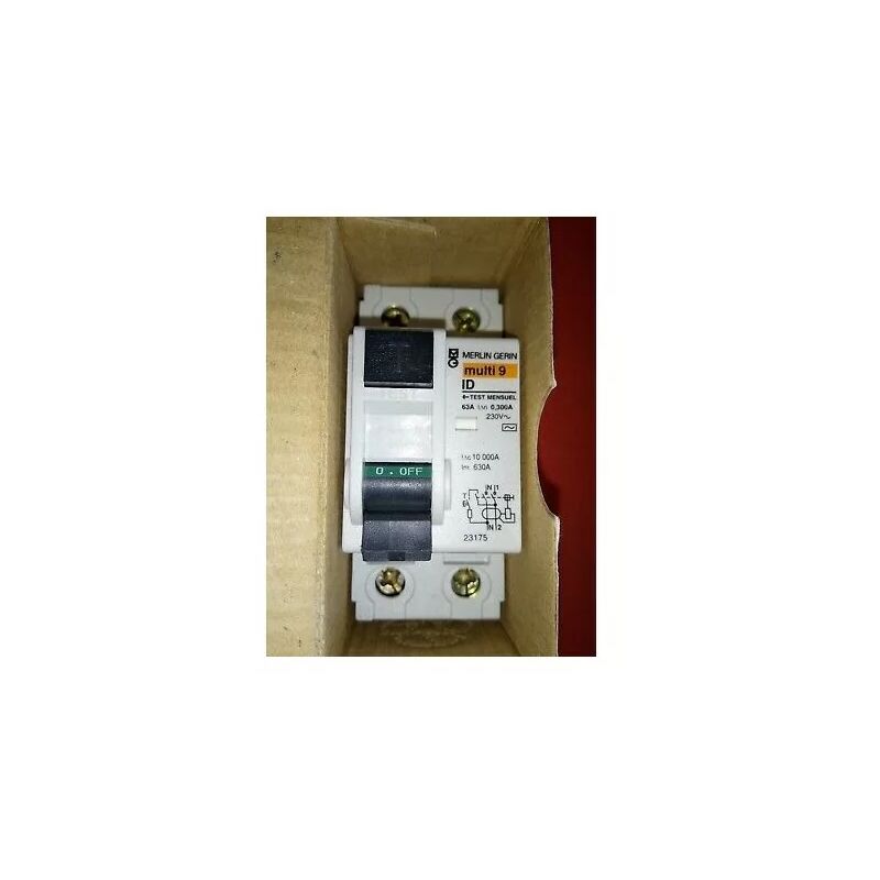 Différentiel VIGI Merlin Gerin NC100 BI 63A 300mA - Interrupteur Différentiel Neuf (défauts Mineurs Possibles)