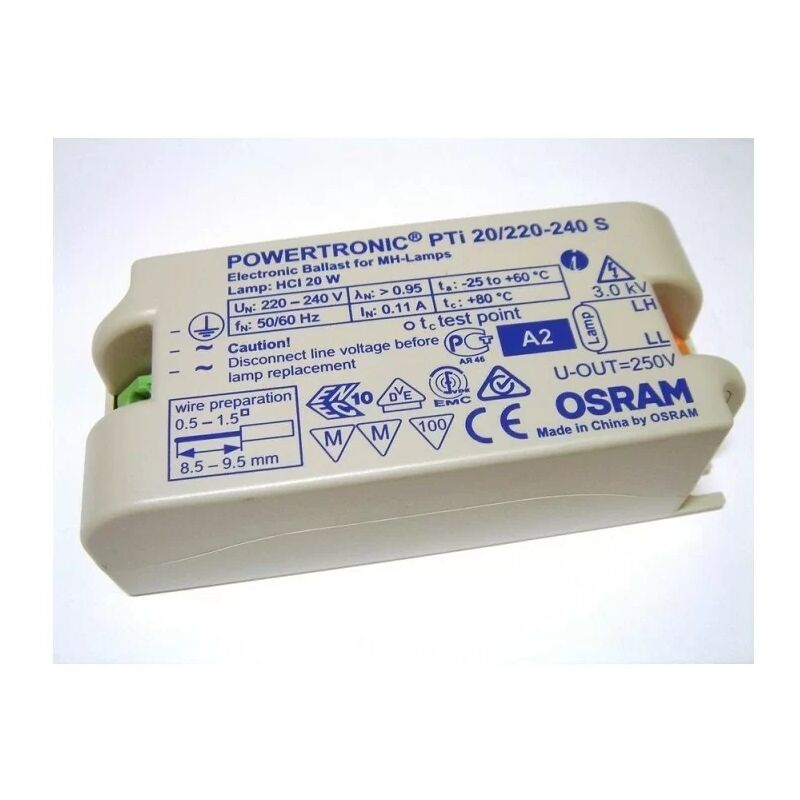 Alimentatore OSRAM POWERTRONIC PTi 70W - Per Lampade Ioduri Metallici - Foto 8