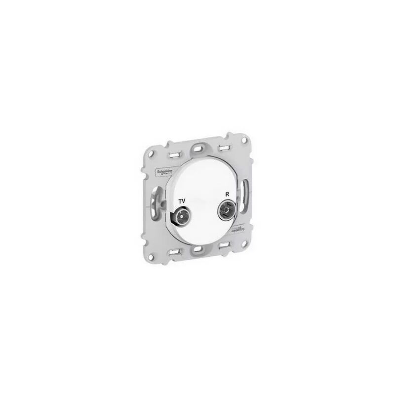 Schneider Ovalis S261451 - Prise TV/R sans plaque