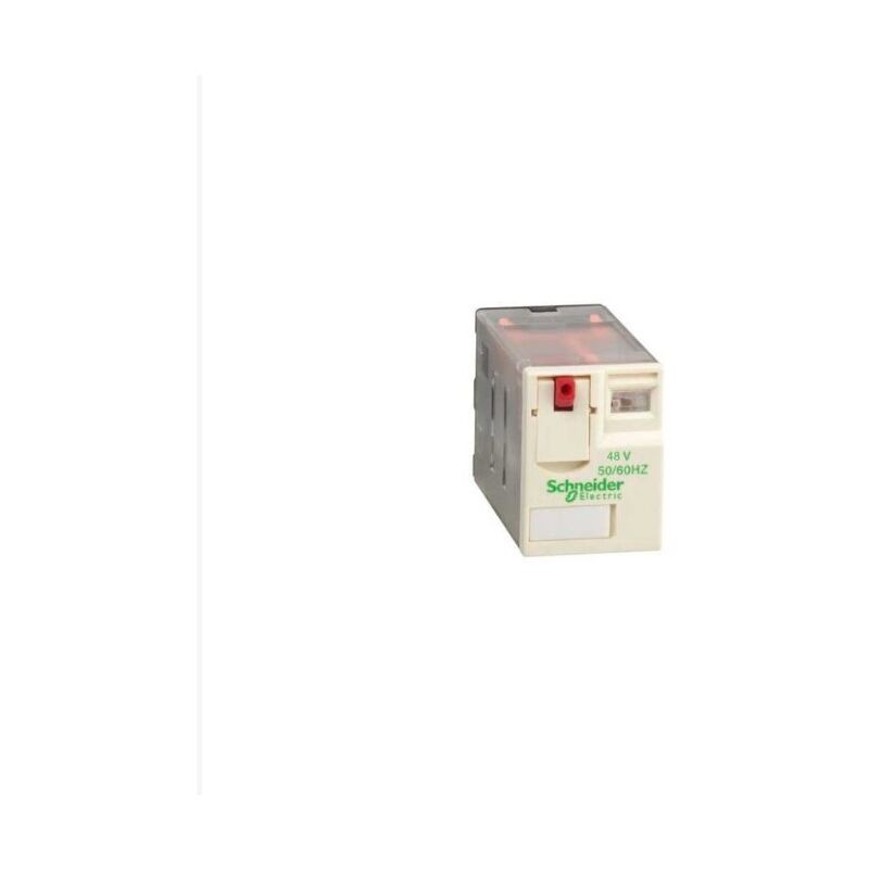 Relais Miniature Schneider 2 Contacts 48V AC - Neuf Sous Blister