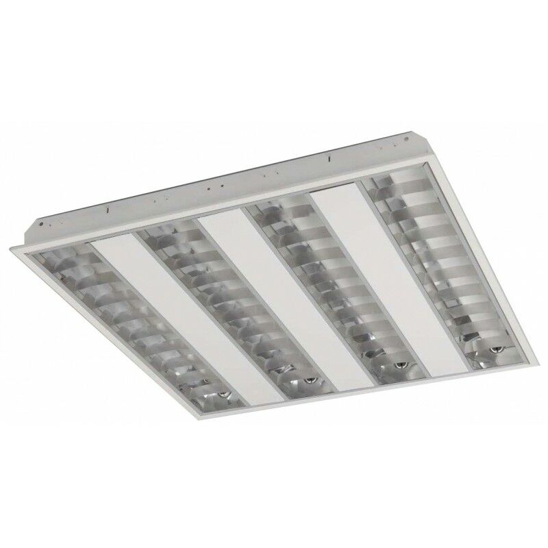 Luminaire parabolique pour 2 tubes LED T8 120cm