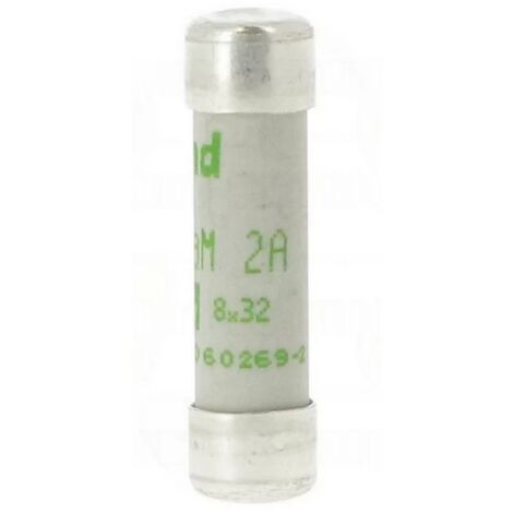 Legrand 012002 Cartouche industrielle cylindrique - aM - 8,5x31,5 - sans percuteur - 2A