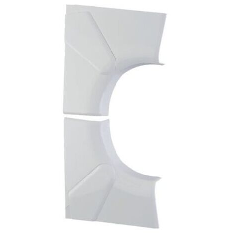 Legrand 010605 Angle intérieur 85 à 95° pour goulotte DLP mono 50x105 - blanc (1/3)