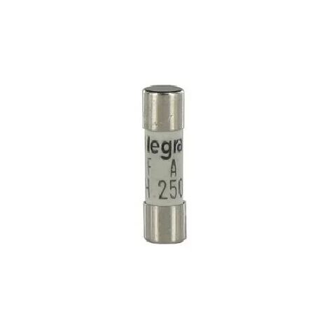 Legrand – Cartouche cylindrique miniature 5x20 mm – Calibre 1,6 A – Pouvoir de coupure 1500 A – Corps céramique pour équipements sensibles (1/4)