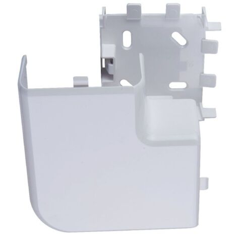 Angle plat 90° pour goulotte à clippage direct Mosaic 50x105mm blanc LEGRAND 075642