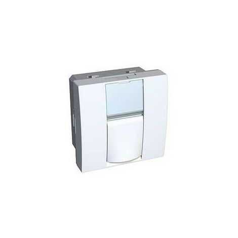 SCHNEIDER ALB81032 Prise RJ 45 catégorie 6 simple FTP blanc