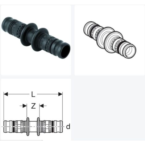 Geberit 623.505.00.5 Manchon Mepla Ø26mm