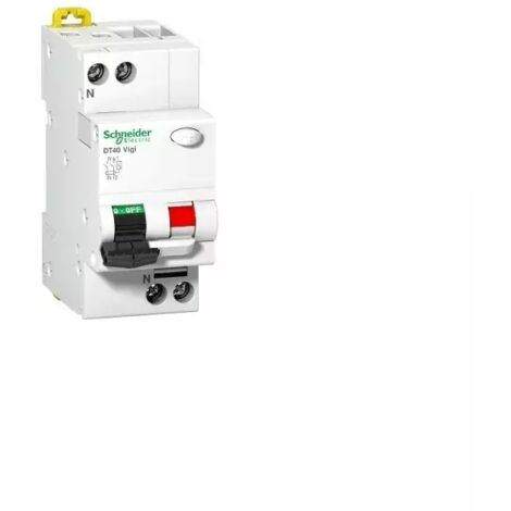 Schneider A9N21445 Disjoncteur différeniel 1P+N 16A courbe C prodis dt40