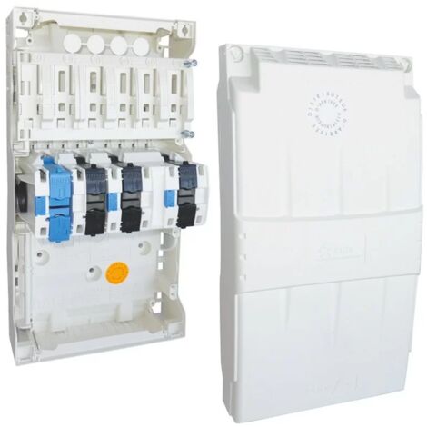 Michaud – Distributeur d'arrivée 200A Q902 – 3 départs mono – Technologie CPF pour installation rapide – Indice IK10