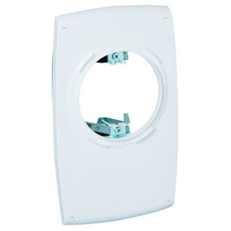 Aldes – Platine de rénovation à griffes 11019050 – Fixation pour bouches VMC – Coloris blanc – Installation facile sur conduits déformés