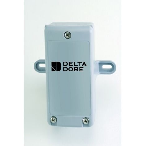 Delta Dore – Sonde de température extérieure X3D – Indice de protection IP65 – Compatible TYWATT 2000 et CALYBOX 2020 WT – Dimensions H90 x L78.4 x P35mm