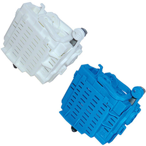 Michaud – Module de branchement protégé monophasé 60A – Fusible 60A – Borne de phase et neutre – Perforation isolant – Q609 - RBP 60 A