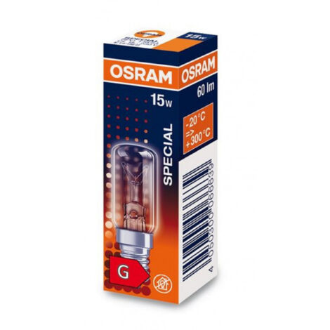 Osram 066639 Ampoule Spécial four T 17/54 CL 15W 230V E14 (1/6)