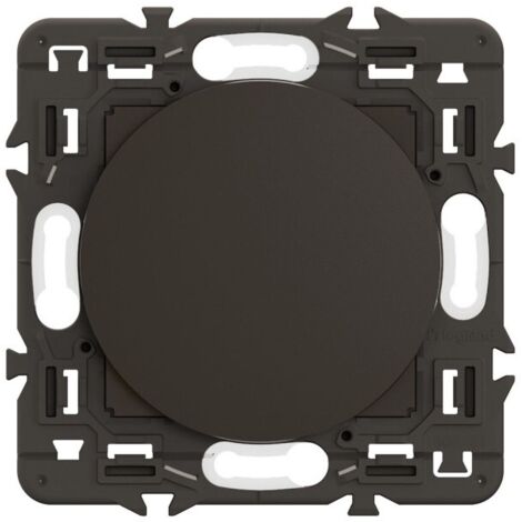 Legrand CE0210 Obturateur Céliane de protection et sécurité - prémonté Noir (1/2)