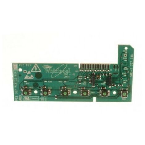 Platine de controle WHIRLPOOL 481010524225
