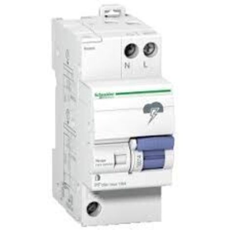 Schneider 16635 DuoLine parafoudre Combi PF'clic 10kA 1P+N sans accessoires