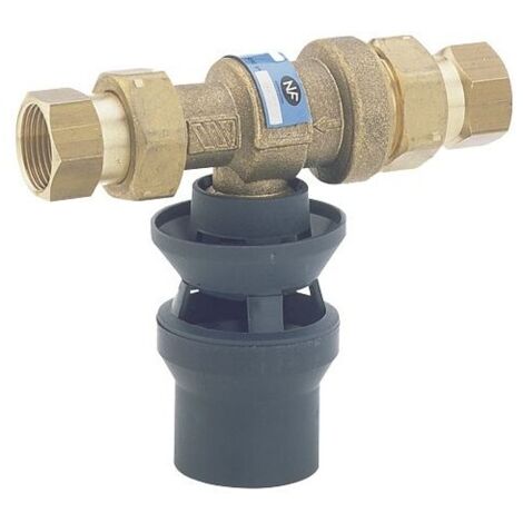 Watts – Disconnecteur pour chauffage central – Femelle 1/2' (15/21) – Pré-filtre intégré – Clapets en laiton anti-corrosion - FF-2230115