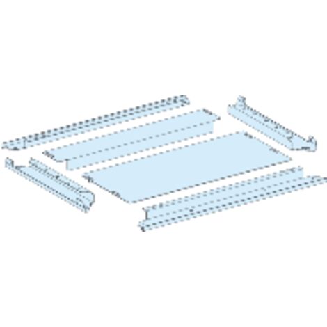 PrismaSeT P Active - Plaque passe-câbles pleine IP30 - L650 P400 - LVS08496