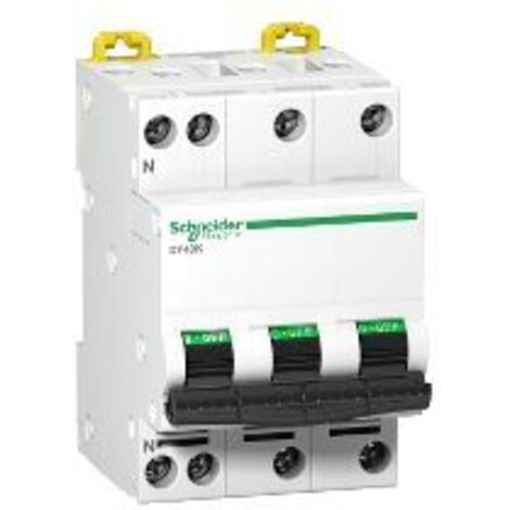 Schneider A9N21116 Disjoncteur 3P+N 25A cource C Prodis DT40K (1/2)