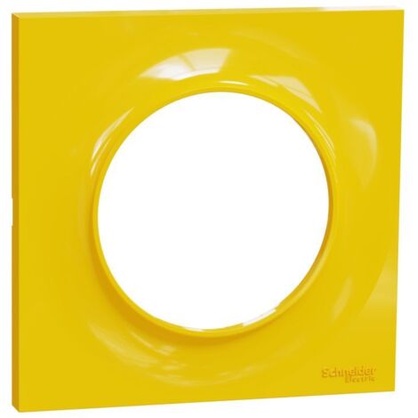 Schneider S520702G Odace Styl - plaque Ambre - 1 poste