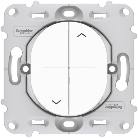 OVALIS INTER VOLETS ROULANTS MONTÉE-DESCENTE-STOP SANS PLAQUE SCHNEIDER S261208